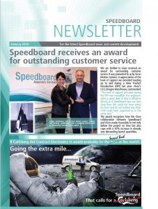 Speedboard January 2016 Newsletter